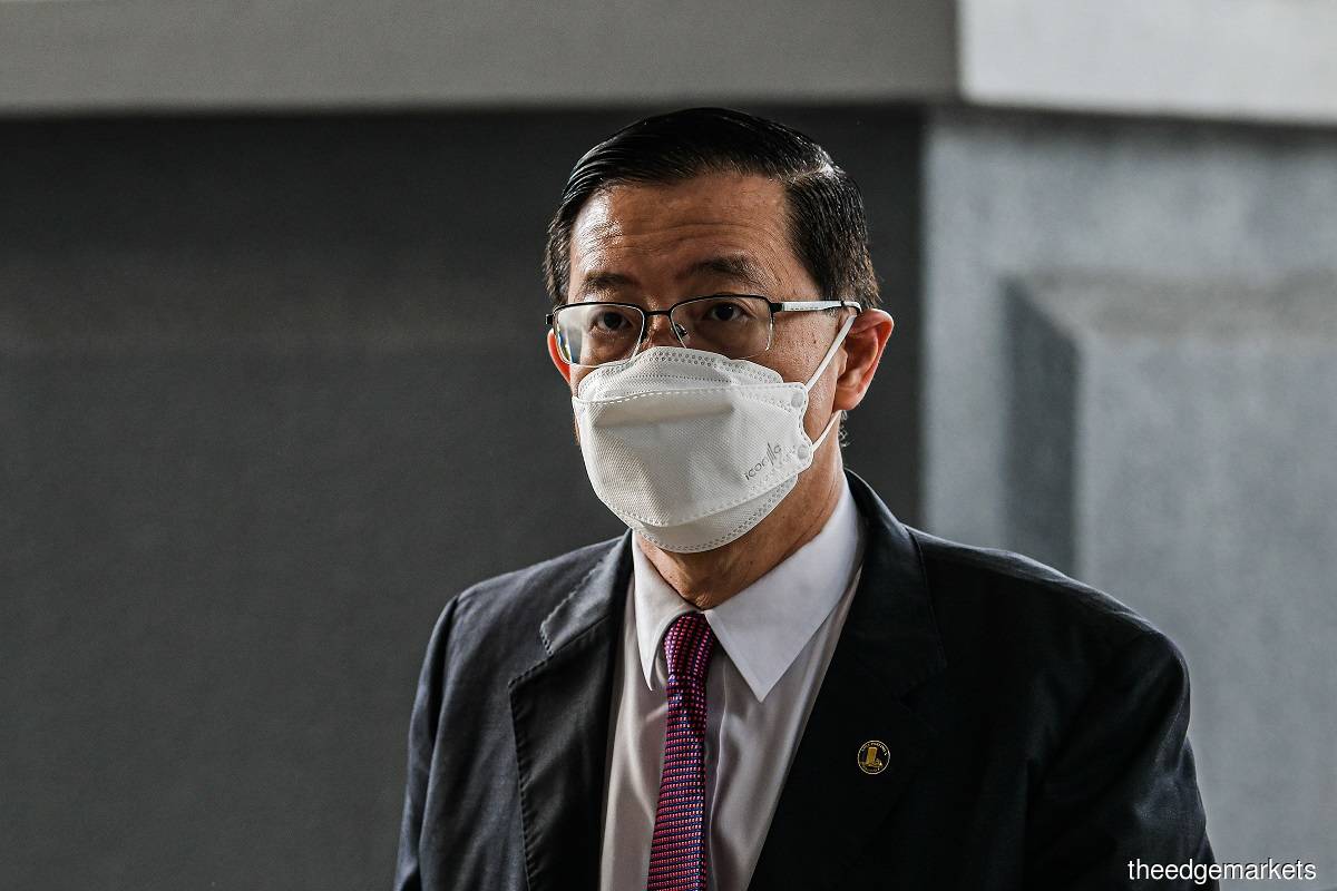 Guan Eng is accused of using his position as the then Penang chief minister in soliciting a 10% cut in the profits of the project from Zarul. The DAP chairman is also accused of accepting RM3.3 million in bribes from the businessman. (Photo by Zahid Izzani Mohd Said/The Edge)